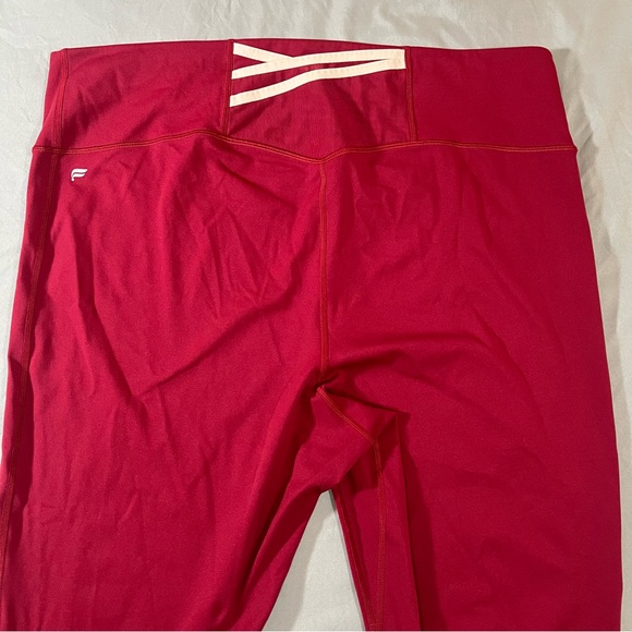 Fabletics Infinity Motion 365 High Waisted Leggings color cherry red Size 4X - Picture 10 of 16